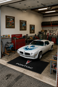 Pontiac Garage Floor Mat 5x7 FT (60x87 Inches) Premium Showroom Rug Wall Decor
