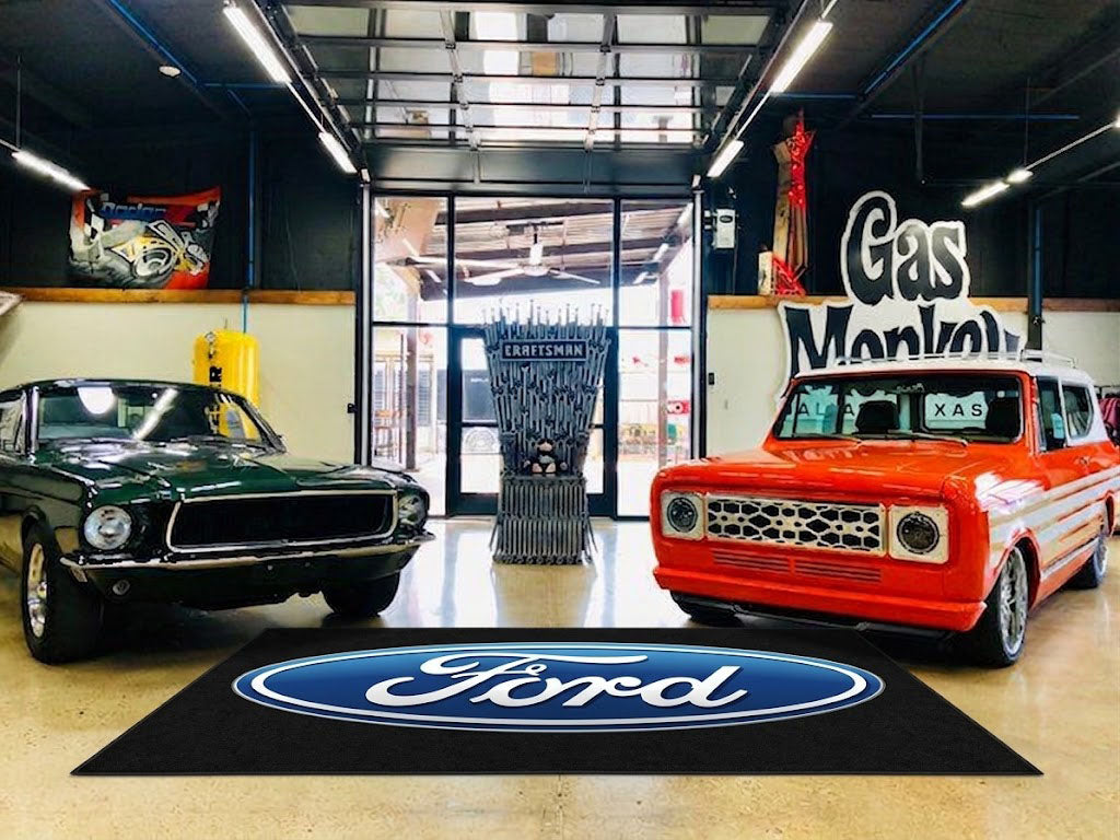 Ford Garage Floor Mat 5x7 FT (60x87 Inches) Premium Showroom Rug Wall Decor