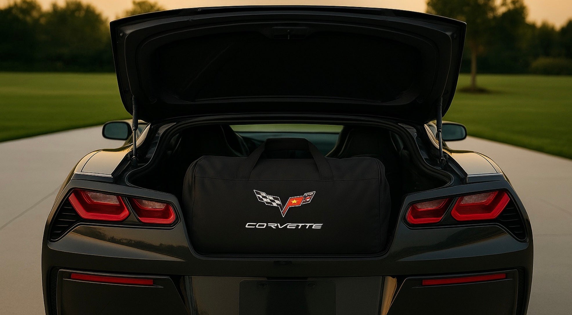 Luxury Corvette Duffel - Trunk Bag 12" × 20"