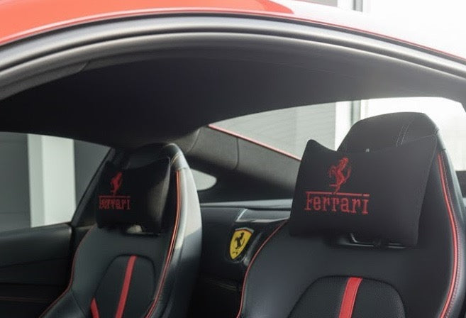 Ferrari Neck Pillows Premium Comfort and Style (2 PCS)