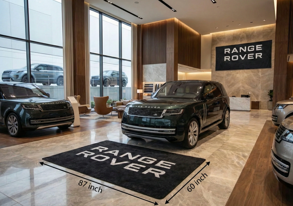 Range Rover Luxury Rug 59.1 × 86.6 inch Home, Garage & Display Carpet