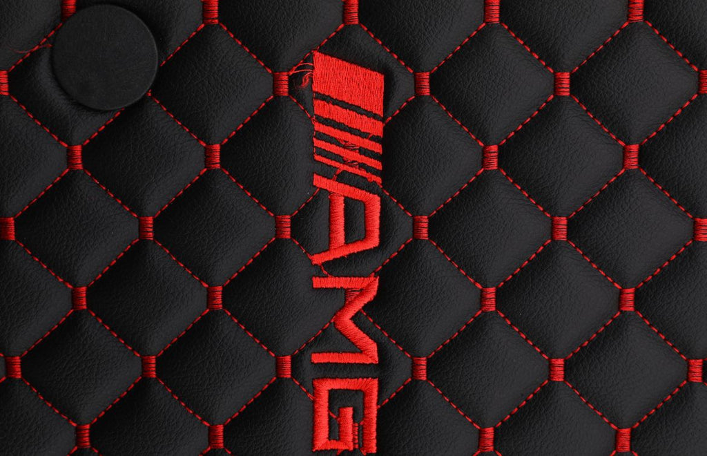 Mercedes Benz Leather Floor Mats Custom Fit For all Model AMG