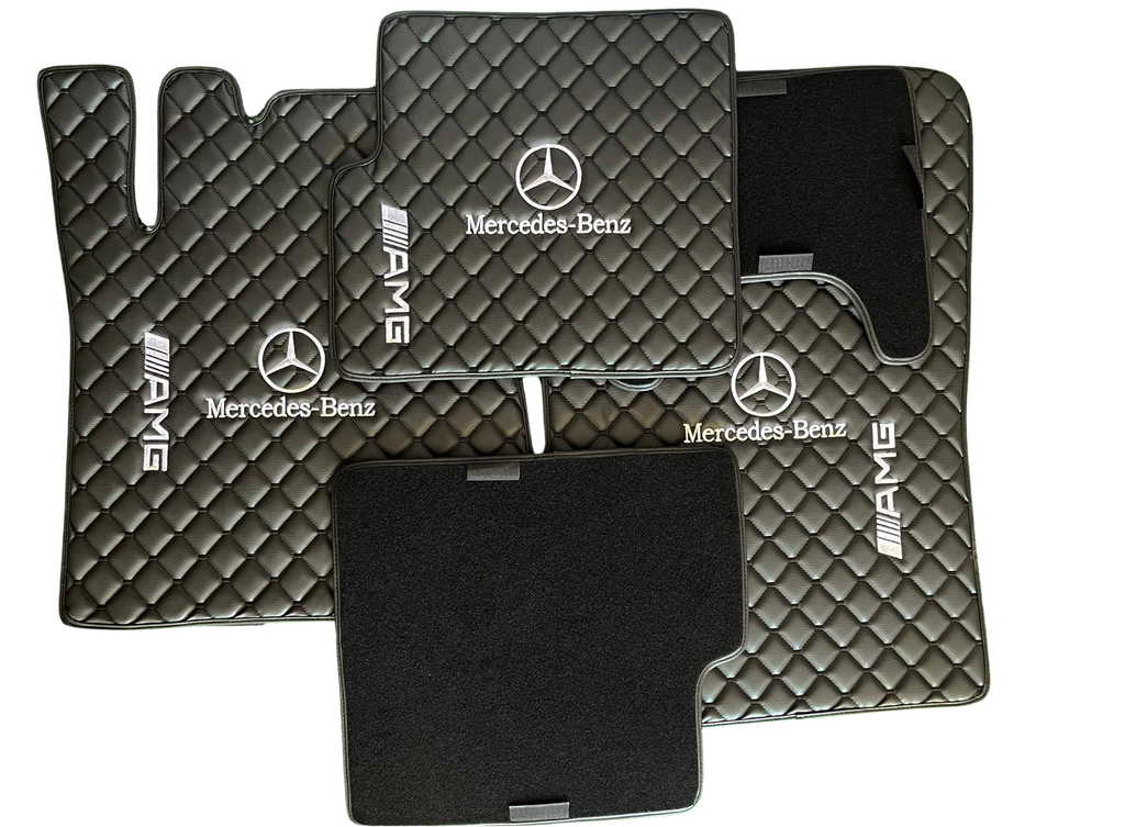 For Mercedes Benz Leather Floor Mats Made To Measure Mats for all Model