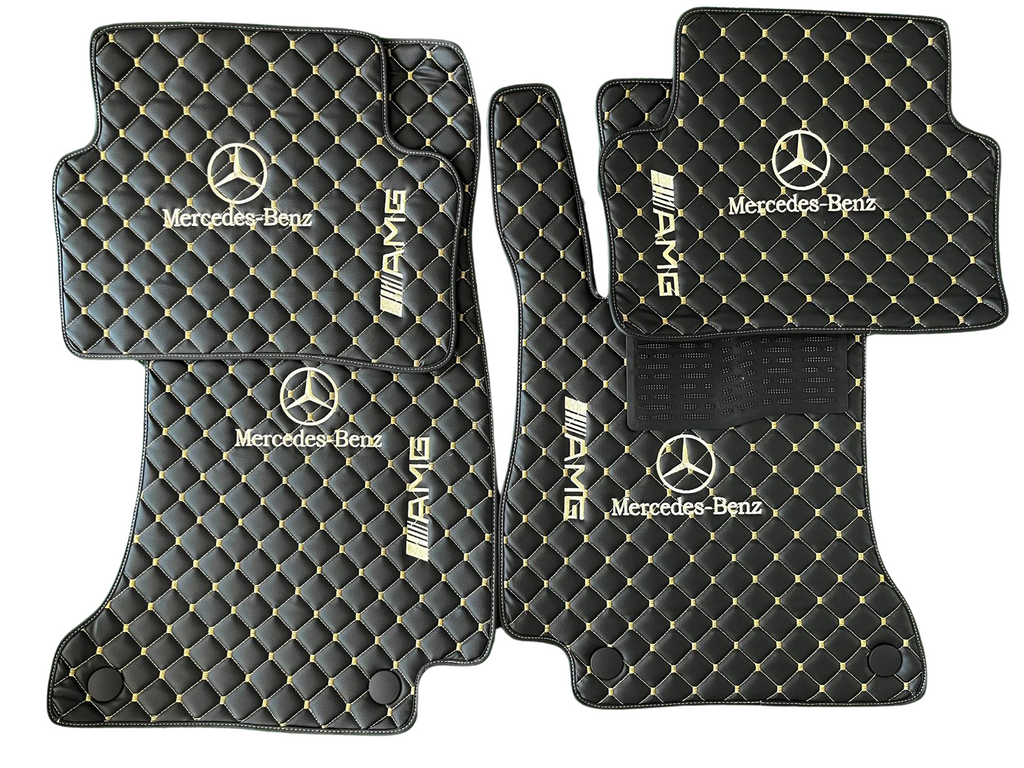 For Mercedes Benz Leather Floor Mats Made To Measure Mats for all Model