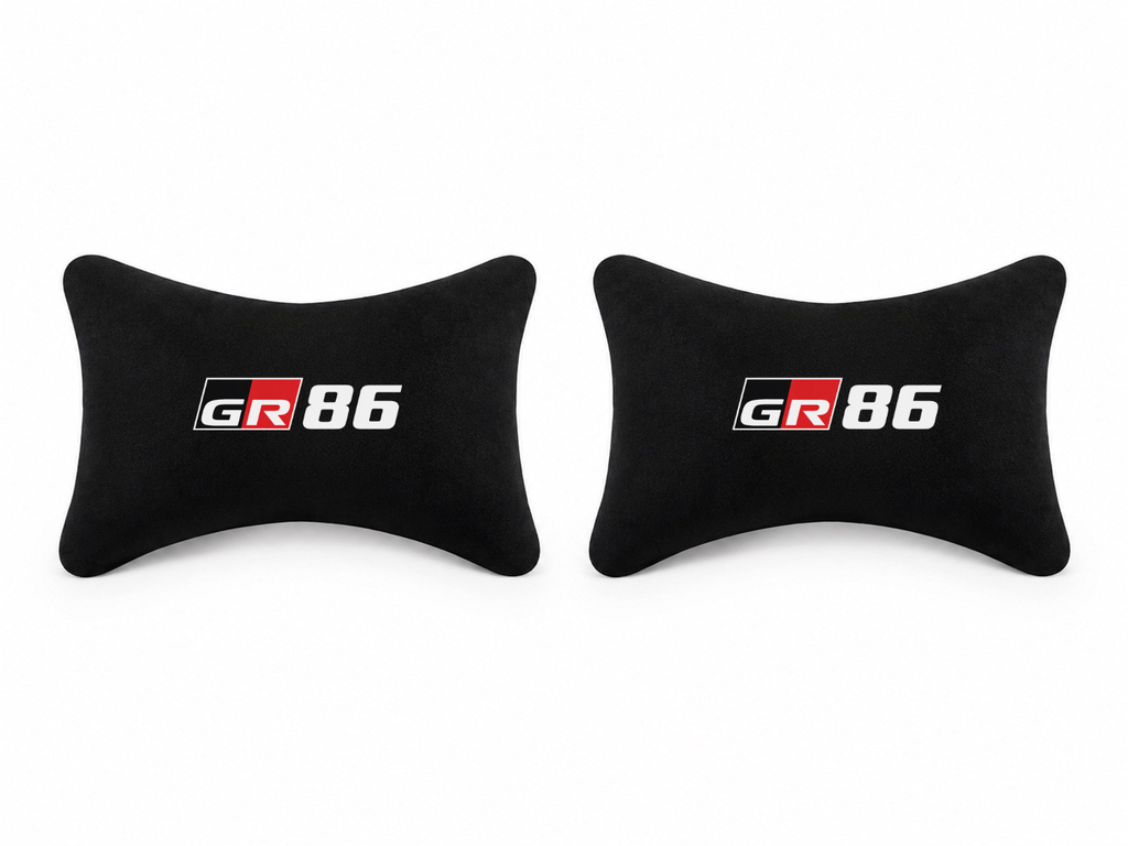 GR86 Velvet Neck Pillow, 2pcs