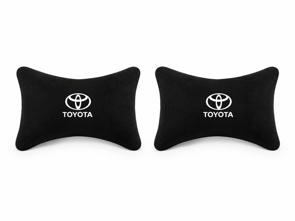 Toyota Velvet Neck Pillow, 2pcs