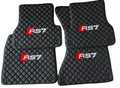 For Audi RS7 Car Floor Mats Custom fit Leather for all Audi RS7 Model Waterproof Carpet Liner