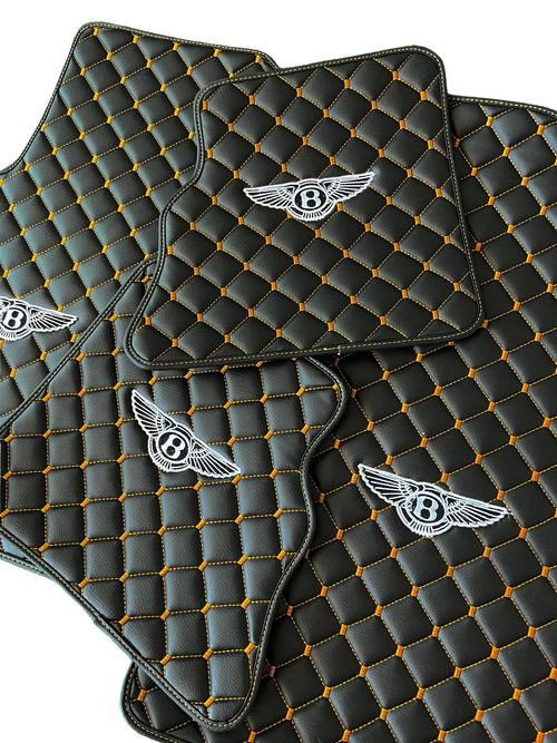 Bentley Continental GT 2013-2018 Custom fit Leather Waterproof Carpet Liner