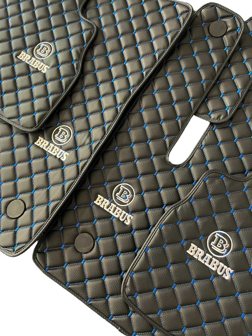 BRABUS Leather Car Floor Mat, BRABUS Waterproof Custom Car Mat