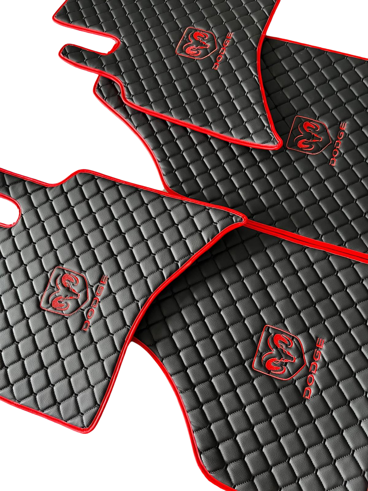 DODGE Leather Car Floor Mat, DODGE Waterproof Custom Car Mat