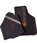 Lamborghini Leather Car Floor Mat, Lamborghini Waterproof Custom Car Mat