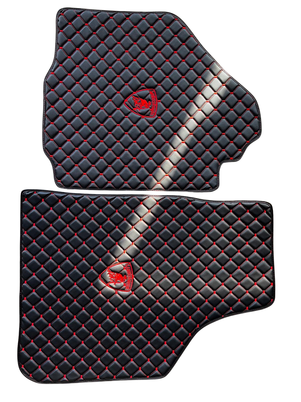 Lamborghini Leather Car Floor Mat, Lamborghini Waterproof Custom Car Mat