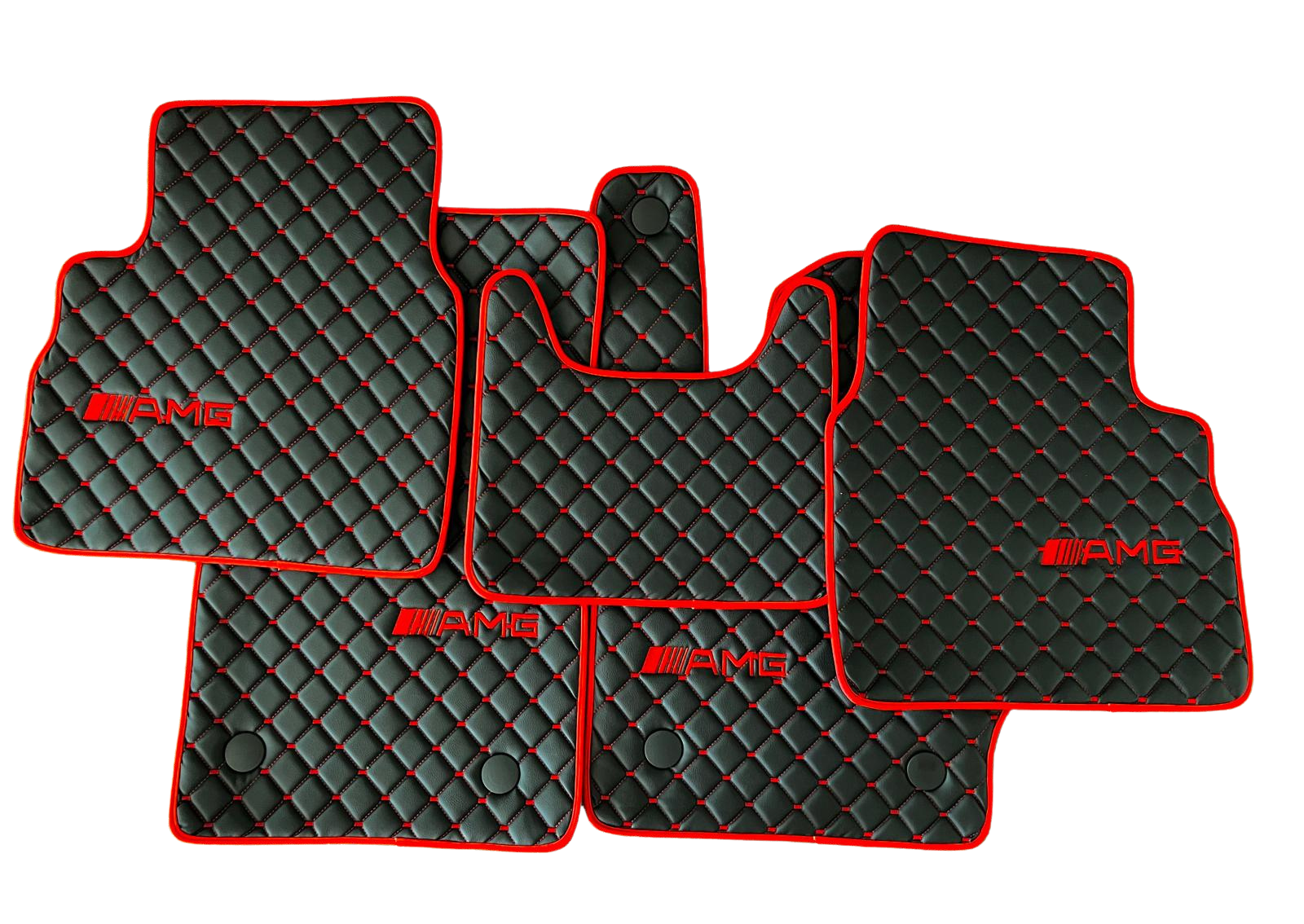 Mercedes Benz Leather Floor Mats Custom Fit For all Model AMG