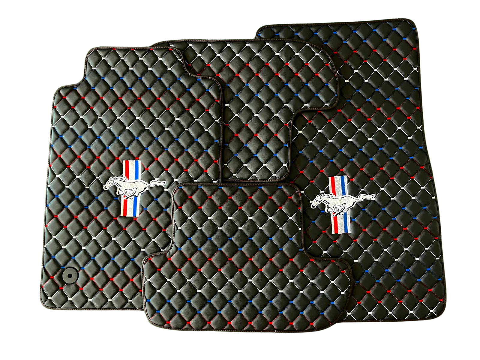 For Ford Mustang Car Floor Mats Custom fit Leather for all Mustang Model Waterproof Carpet Liner