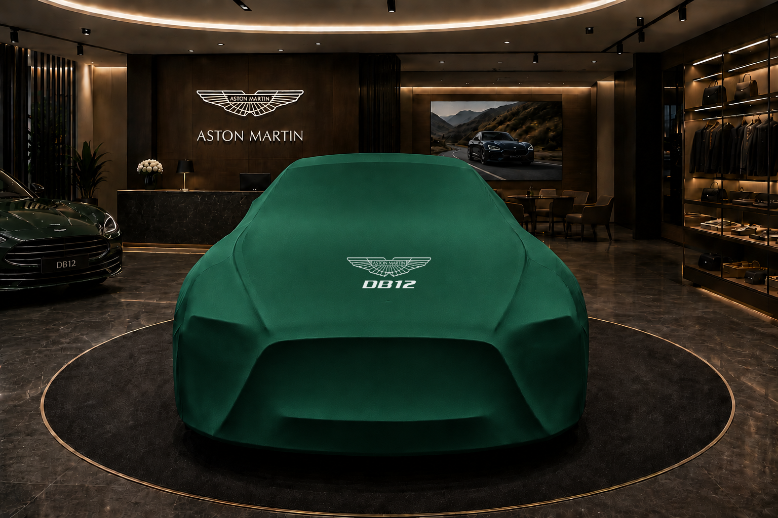 Aston Martin DB12 Volante Cabrio Indoor Car Cover, Custom cover