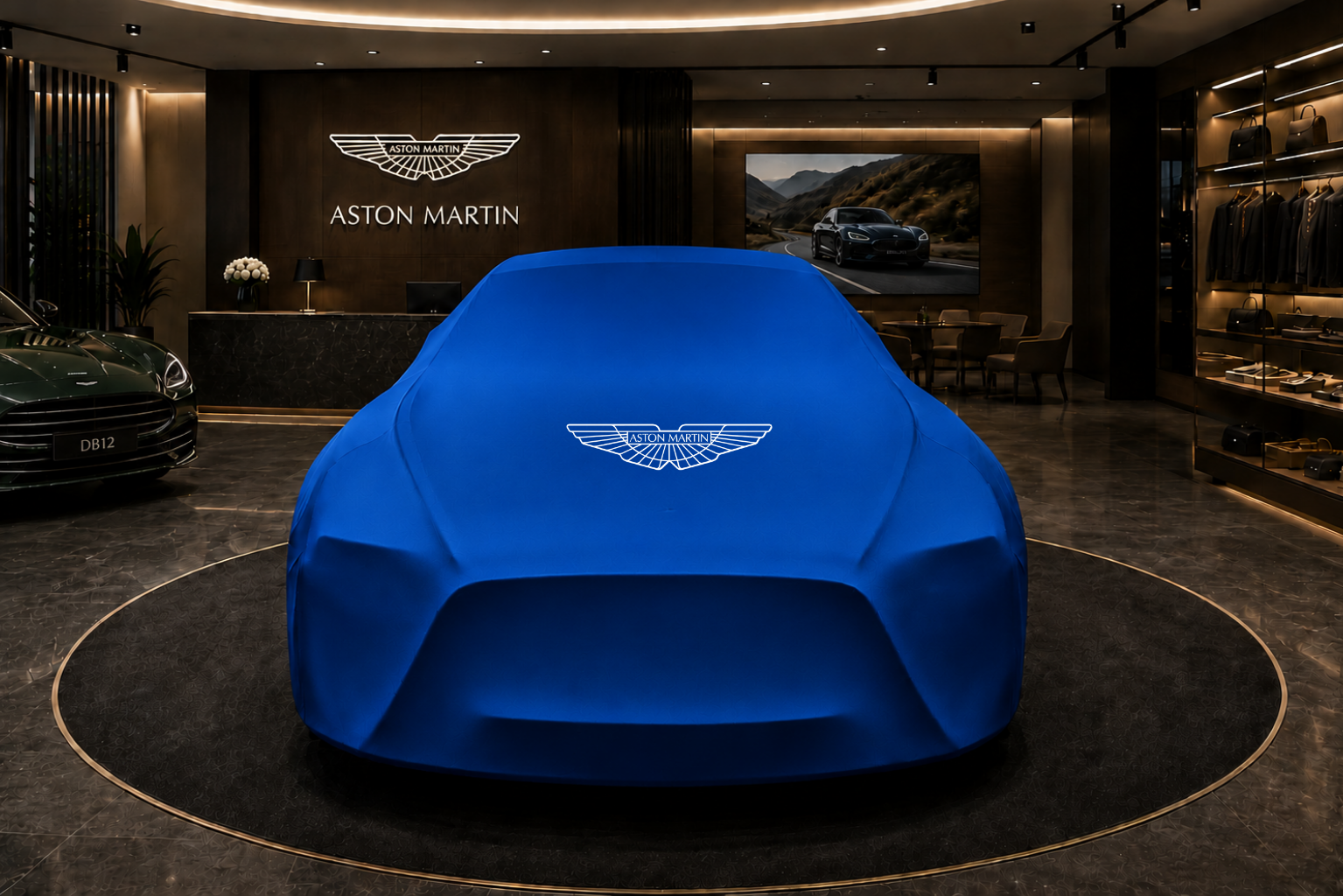 Aston Martin DB7 Zagato Coupe Indoor Car Cover, Custom Cover