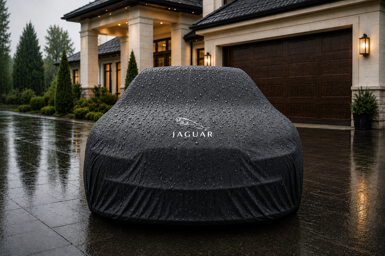 For Jaguar Outdoor Car Cover, Rain and Hail Protection