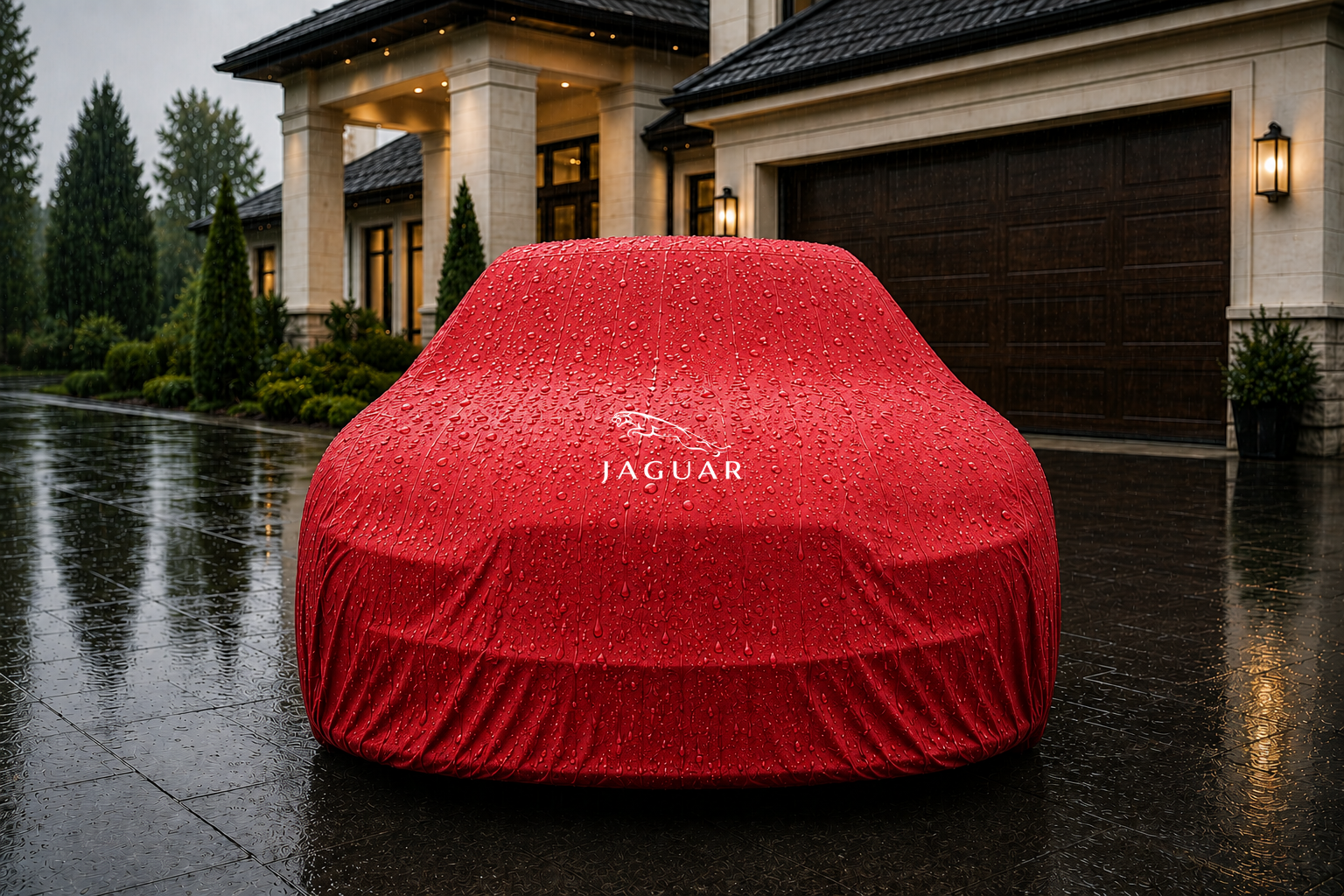 For Jaguar Outdoor Car Cover, Rain and Hail Protection