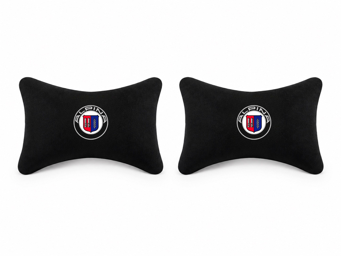 Bmw Alpina Velvet Neck Pillow, 2pcs