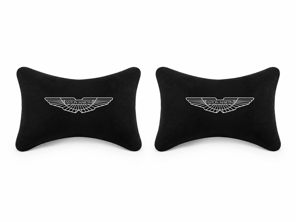 Aston Martin Velvet Neck Pillow, 2pcs
