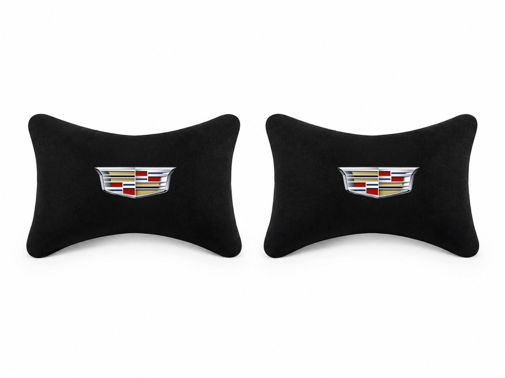 Cadillac Velvet Neck Pillow, 2pcs