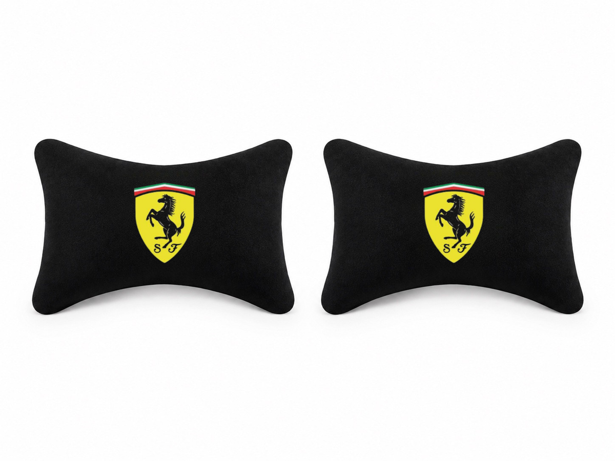 Ferrari Velvet Neck Pillow, 2pcs