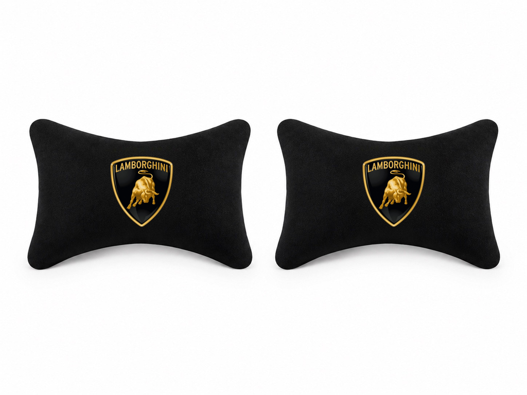 Lamborghini Velvet Neck Pillow, 2pcs