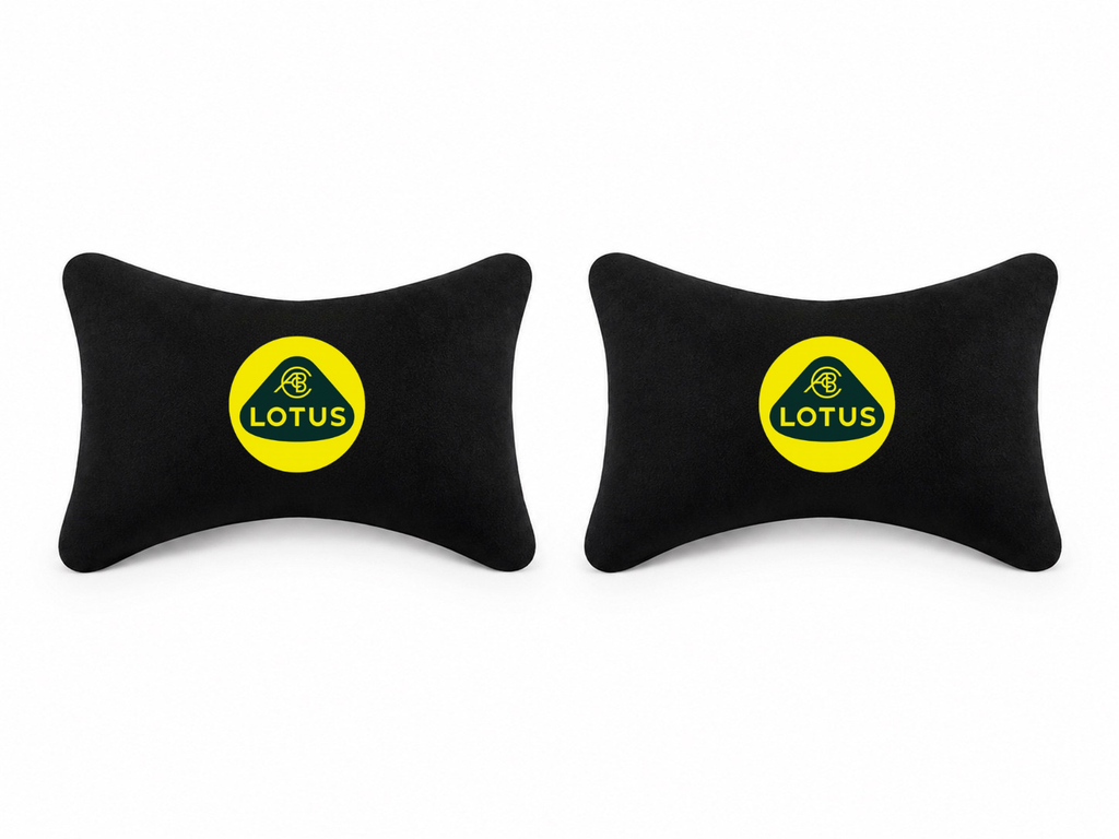 LOTUS Velvet Neck Pillow, 2pcs