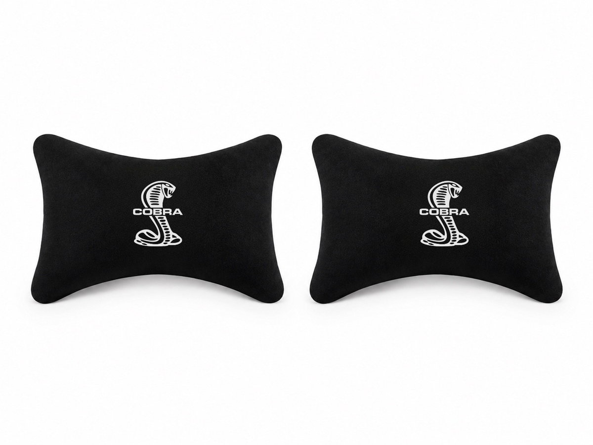Shelby Velvet Neck Pillow, 2pcs ( GT350-GT500-Cobra )