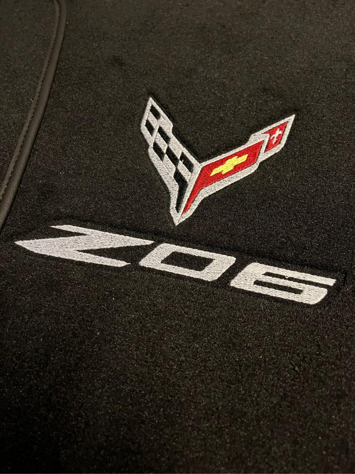 Corvette C7 Carpet Car Floor Mats, Custom Mat