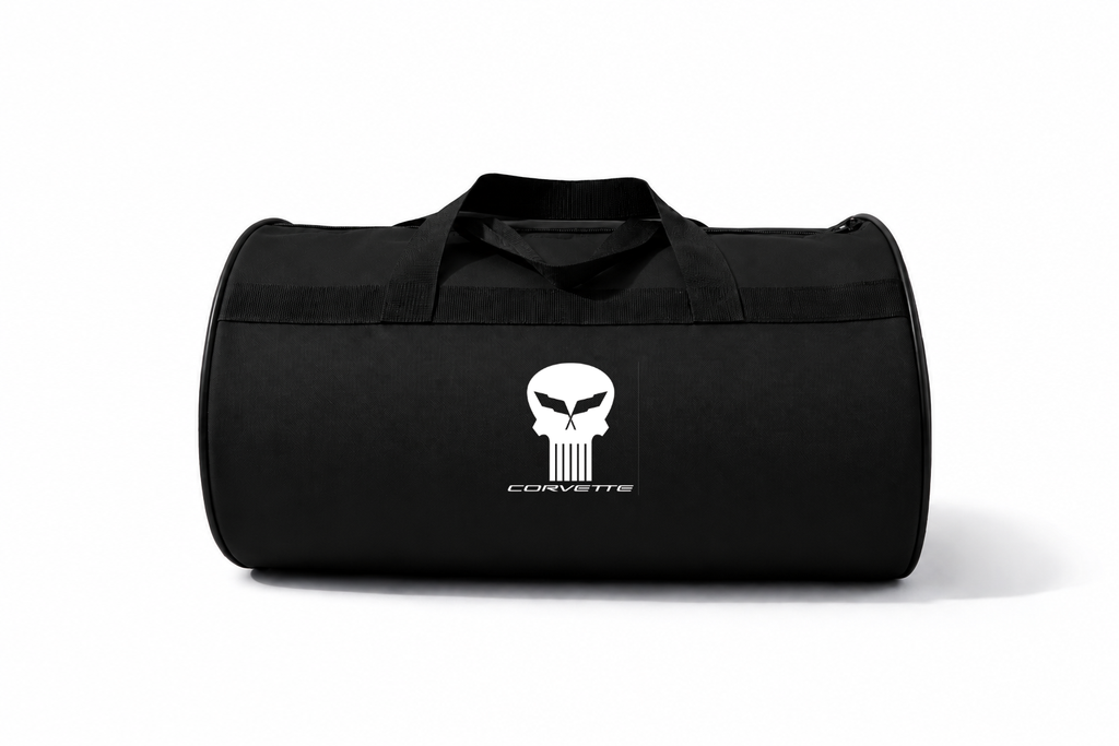 Corvette Trunk Bag, Corvette Car Accessory ( C8.R-Z06-Jake Skull-STINGRAY-Z07-Z51-ZR1 )