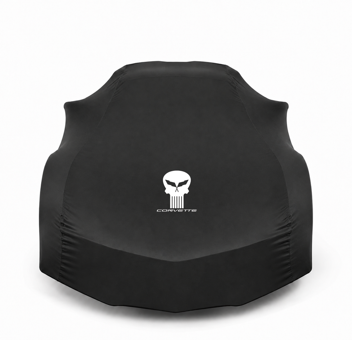 CORVETTE JAKE SKULL car cover, CORVETTE JAKE SKULL custom-made indoor car cover