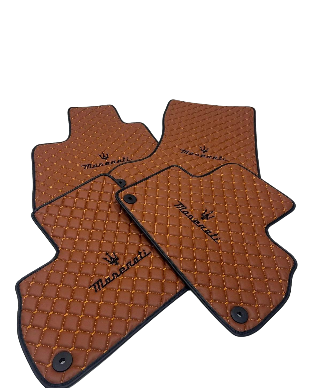 For Maserati Ghibli (2013-2024) Car Floor Mats Custom fit Leather for all Maserati Model Waterproof Carpet Liner