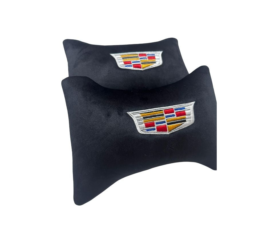 Cadillac Alcantara Neck Pillow - 2 PCS