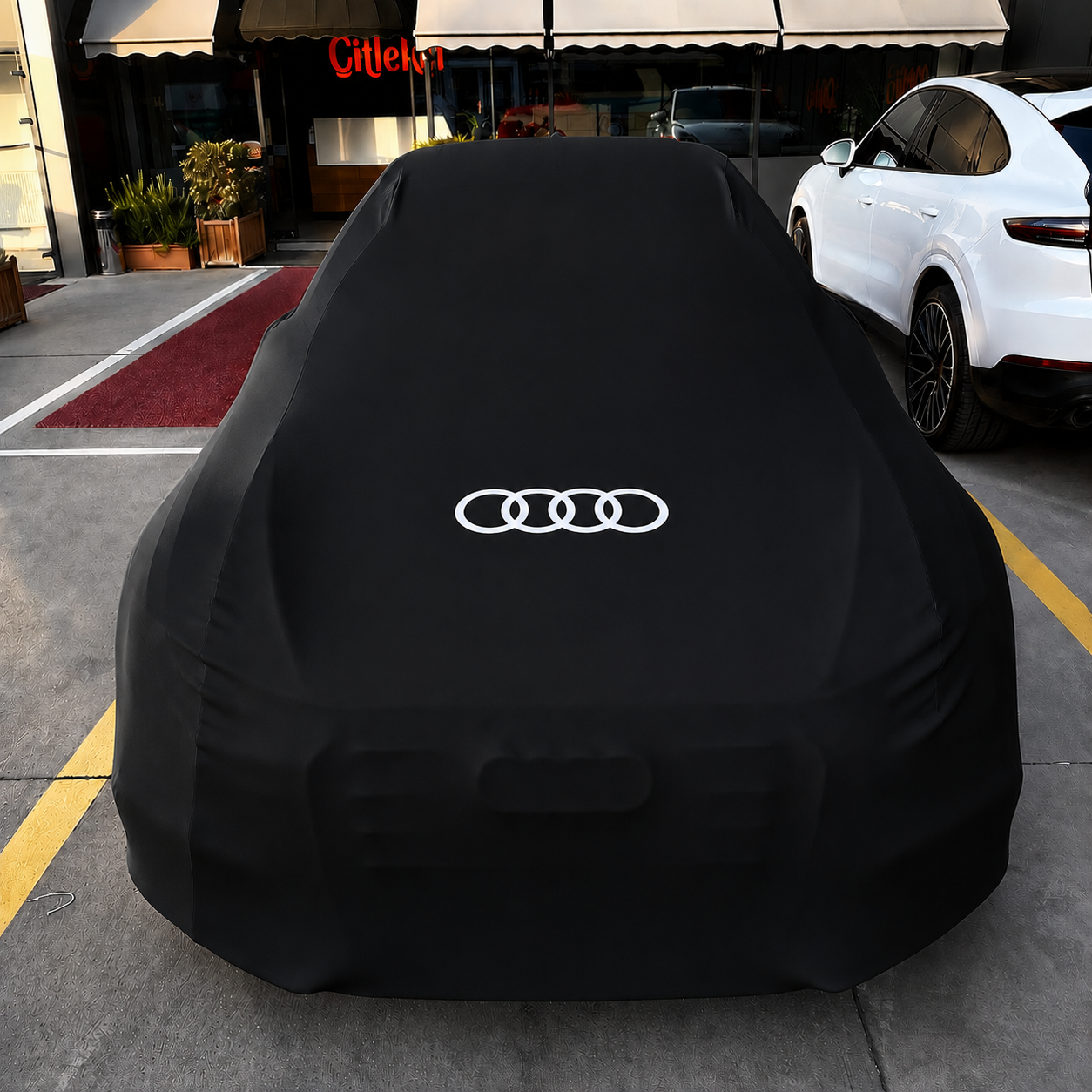 Indoor car Cover For Audi - Fits For RS3 RS4 RS5 RS6 RS7 Q2 Q3 Q4 Q5 Q6 Q7 Q8 Made To Measure