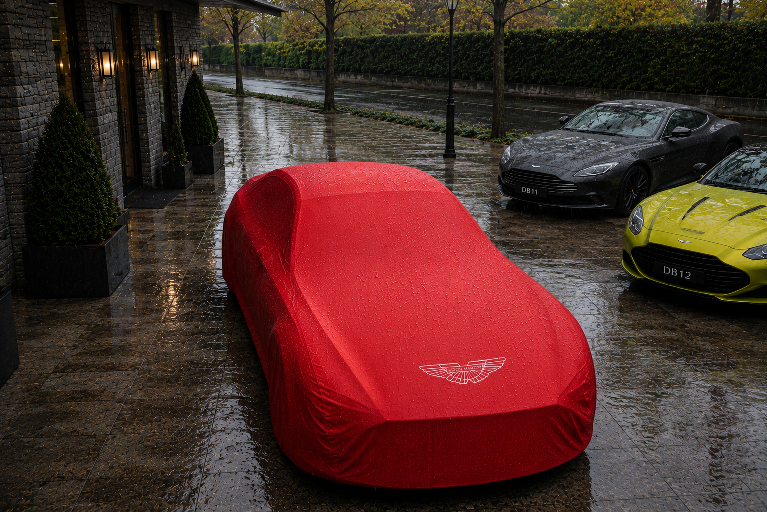 Aston Martin Outdoor Car Cover, Custom Fit car cover