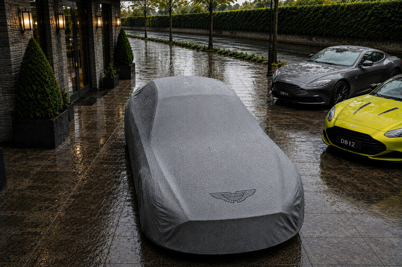 Aston Martin Outdoor Car Cover, Custom Fit car cover