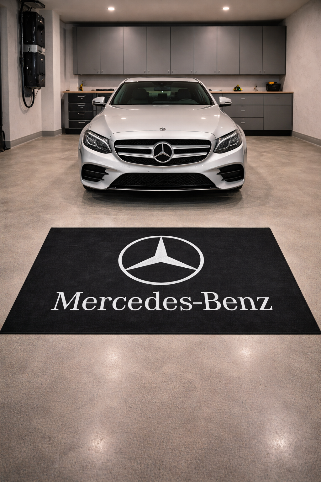 Mercedes Benz Luxury Rug 59.1 × 86.6 inch Home, Garage & Display Carpet