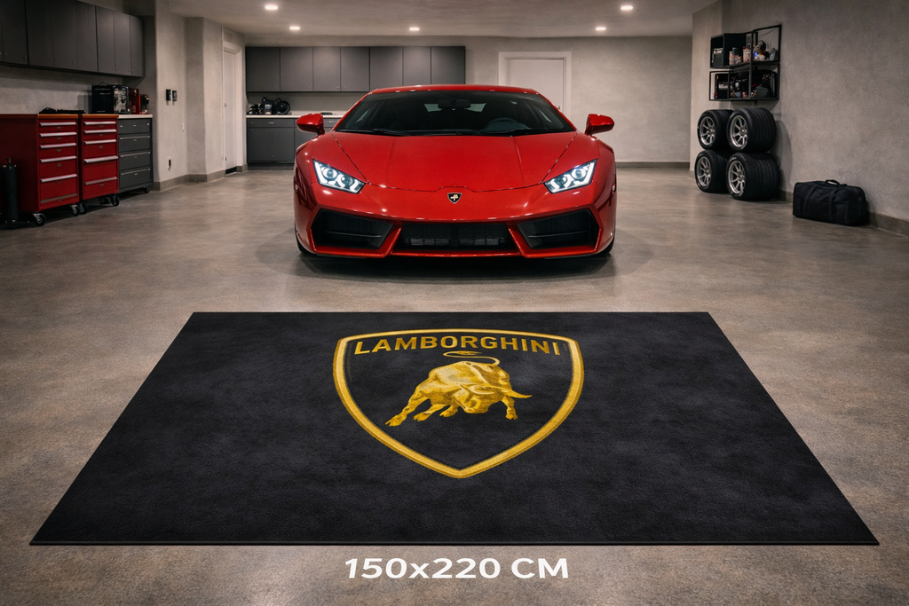 Lamborghini Luxury Rug 59.1 × 86.6 inch Home, Garage & Display Carpet