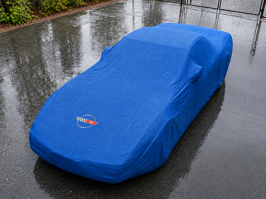 Corvette C4 Outdoor Car Cover, custom-made Corvette car cover, A++