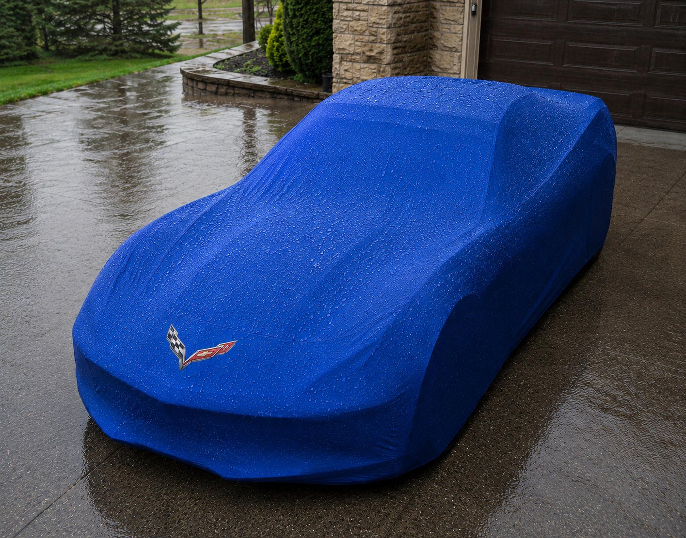 Corvette C7 Outdoor Car Cover, custom-made Corvette car cover, A++