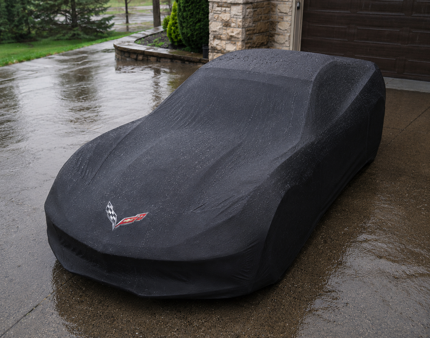 Corvette C7 Outdoor Car Cover, custom-made Corvette car cover, A++