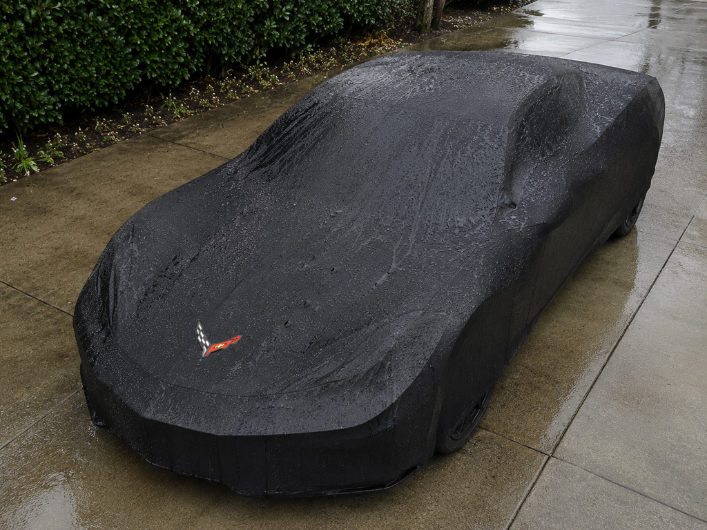 Corvette C8 Outdoor Car Cover, custom-made Corvette car cover, A++