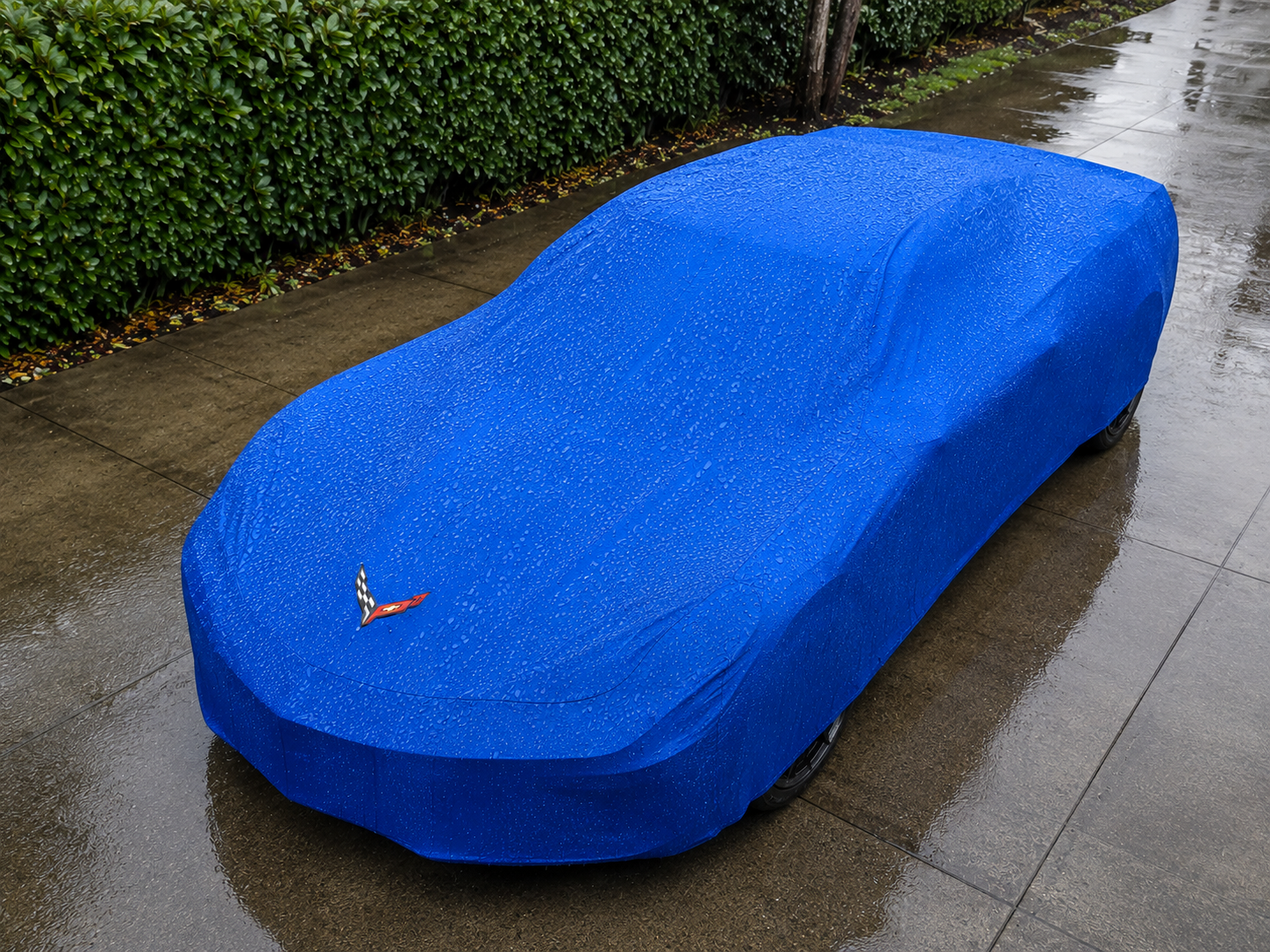 Corvette C8 Outdoor Car Cover, custom-made Corvette car cover, A++
