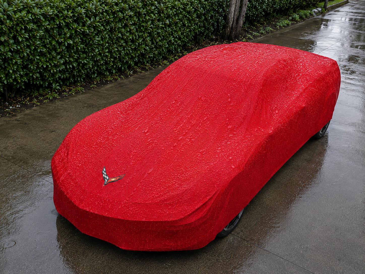 Corvette C8 Outdoor Car Cover, custom-made Corvette car cover, A++