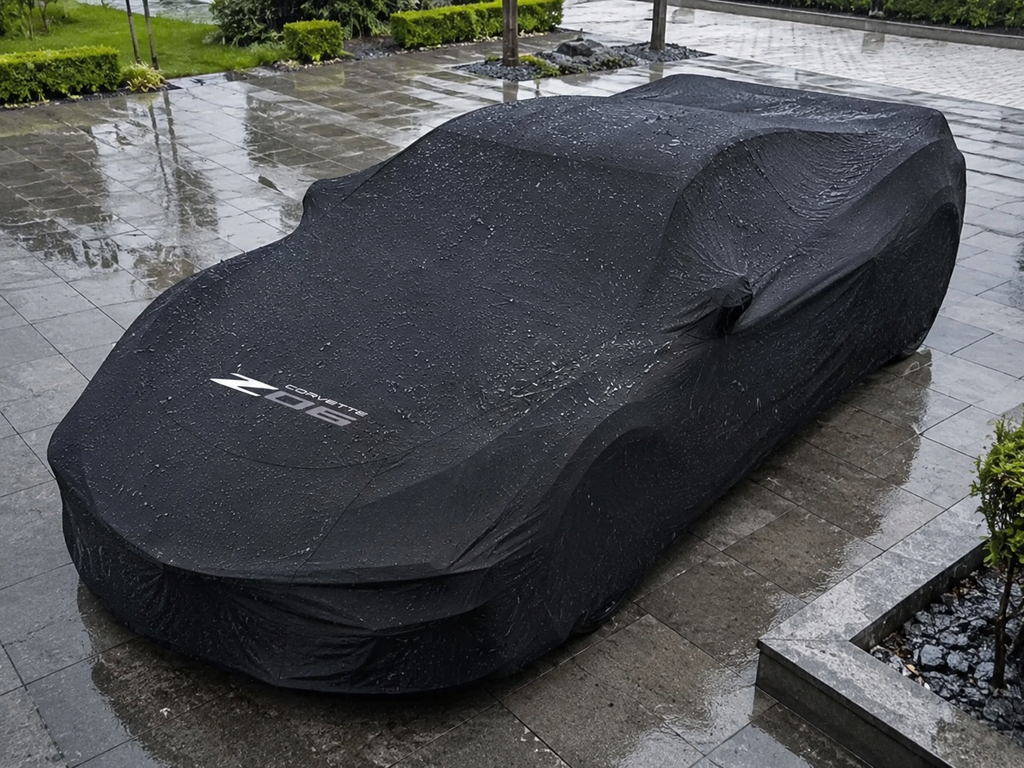 Corvette Z06 Series Outdoor Car Cover, custom-made Corvette car cover, A++