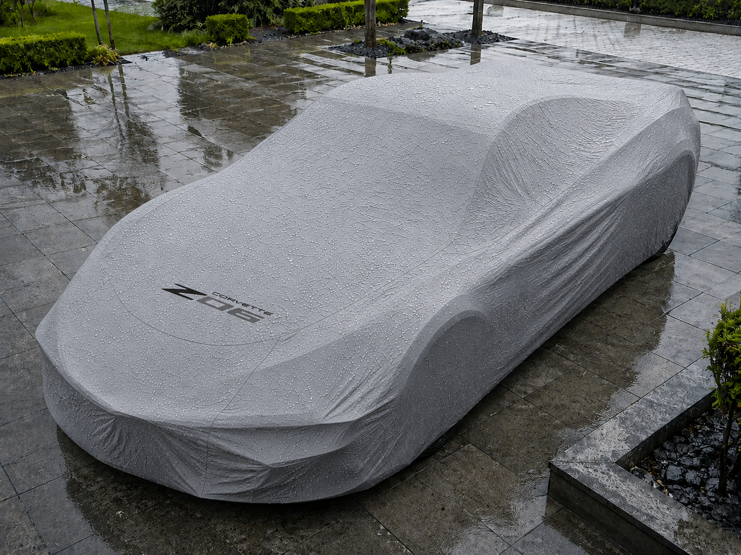 Corvette Z06 Series Outdoor Car Cover, custom-made Corvette car cover, A++