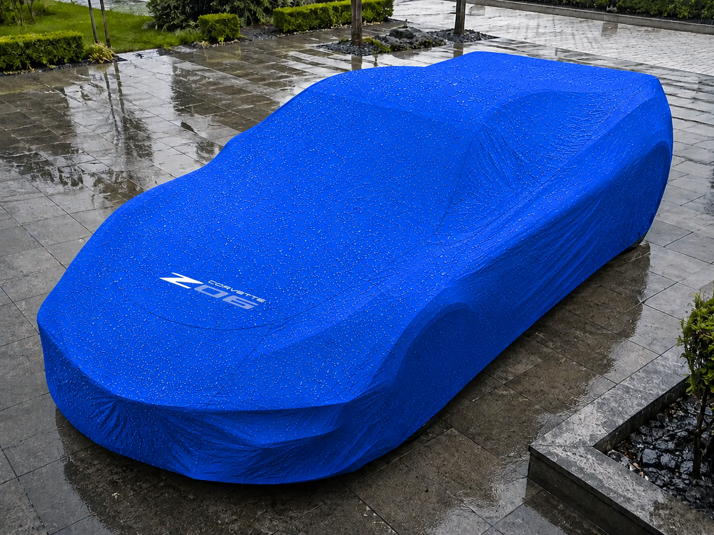 Corvette Z06 Series Outdoor Car Cover, custom-made Corvette car cover, A++