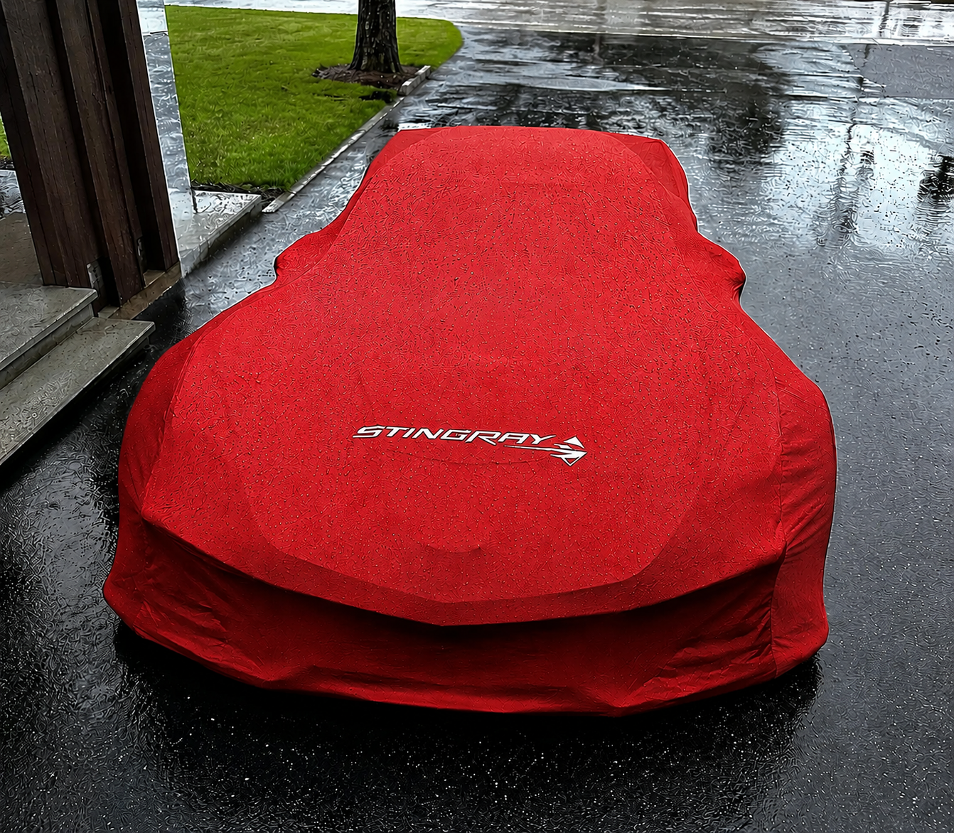 Corvette Stingray Outdoor Car Cover, custom-made Corvette car cover, A++