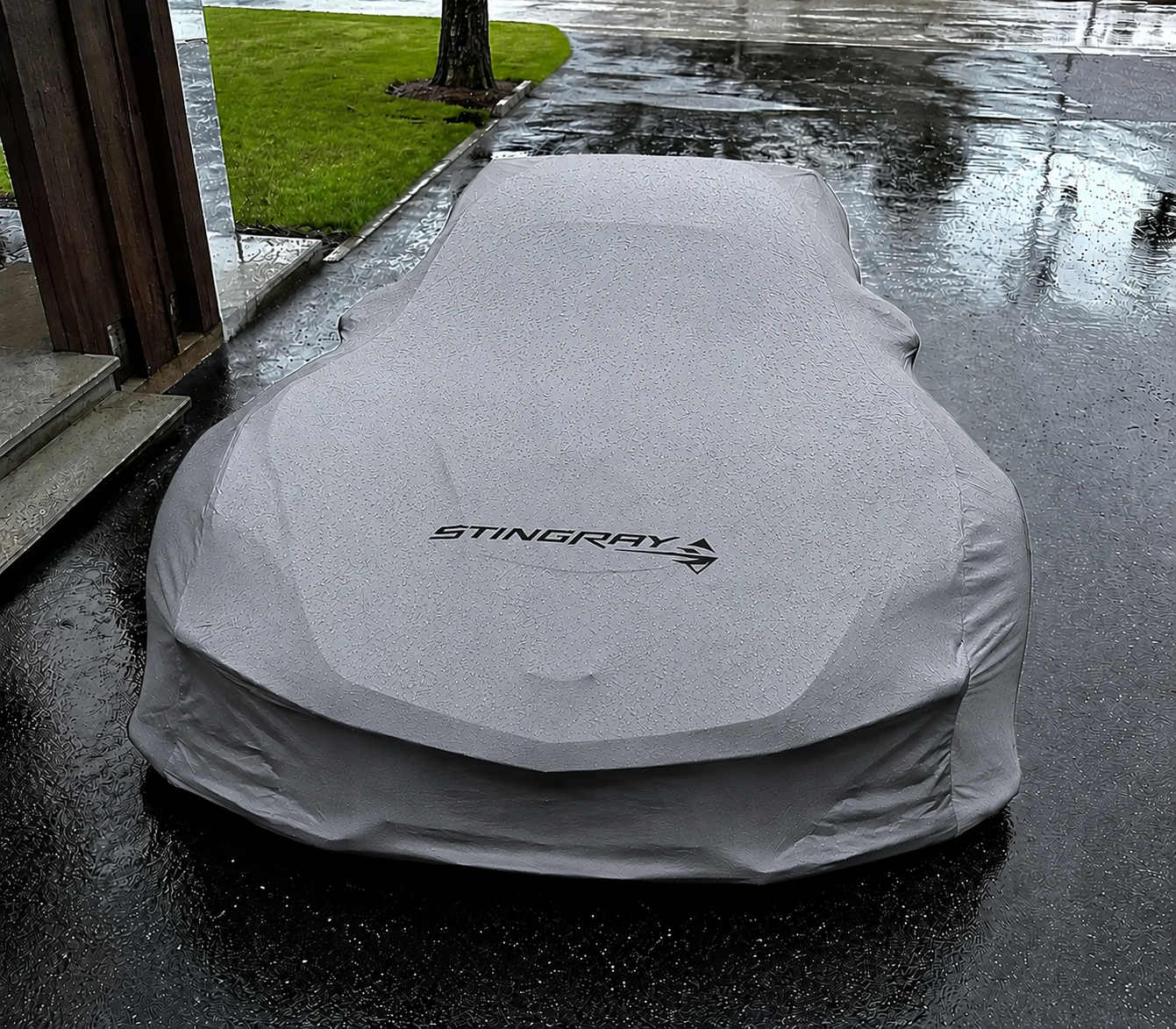 Corvette Stingray Outdoor Car Cover, custom-made Corvette car cover, A++